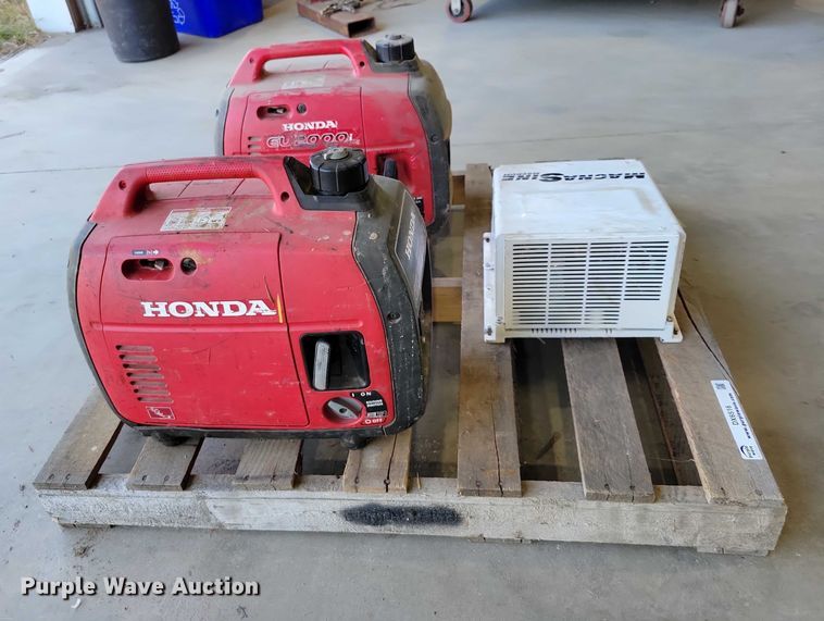 image for item DX6516 (2) Honda generators