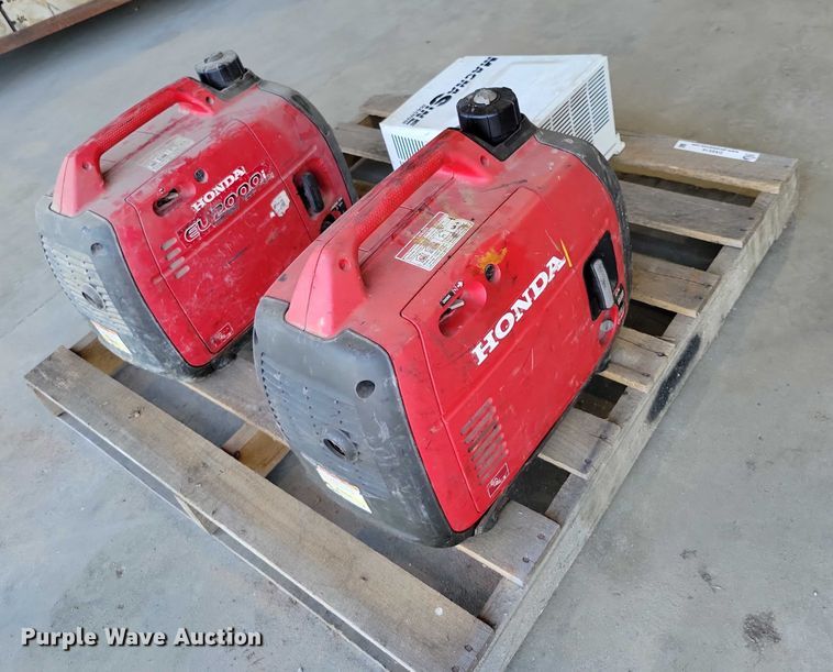 image for item DX6516 (2) Honda generators