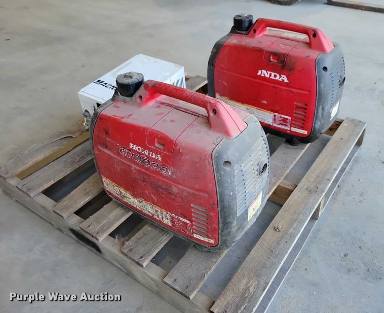 image for item DX6516 (2) Honda generators