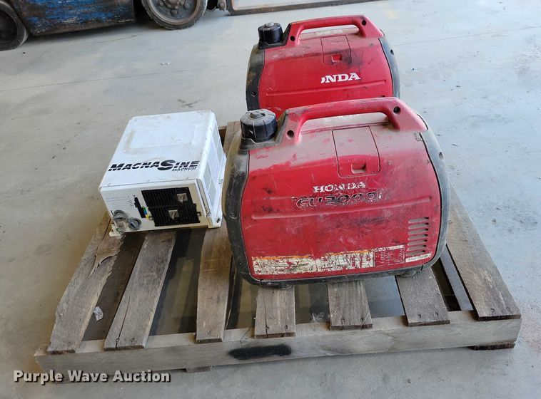 image for item DX6516 (2) Honda generators