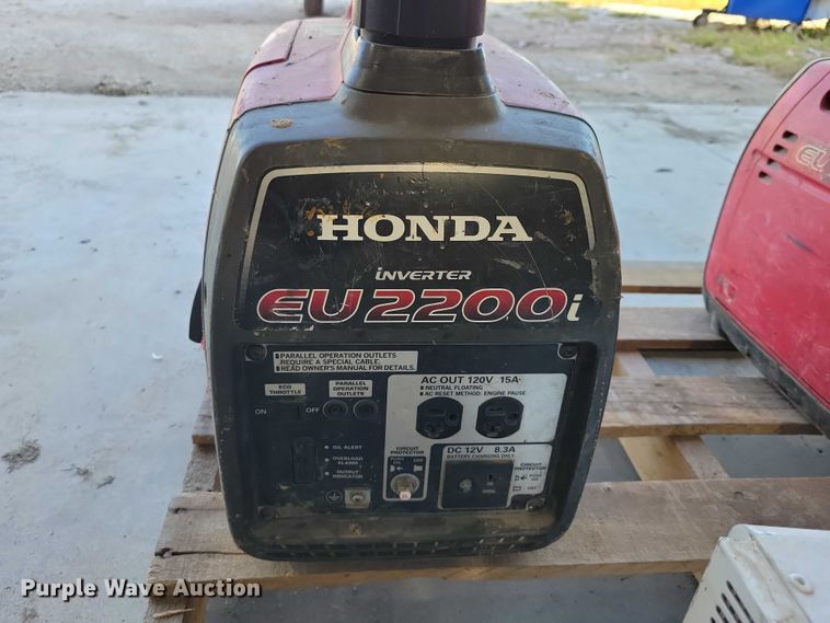 image for item DX6516 (2) Honda generators