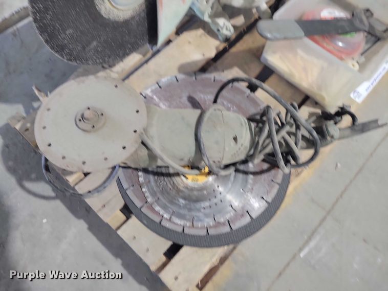 image for item DX6521 (2) concrete saws