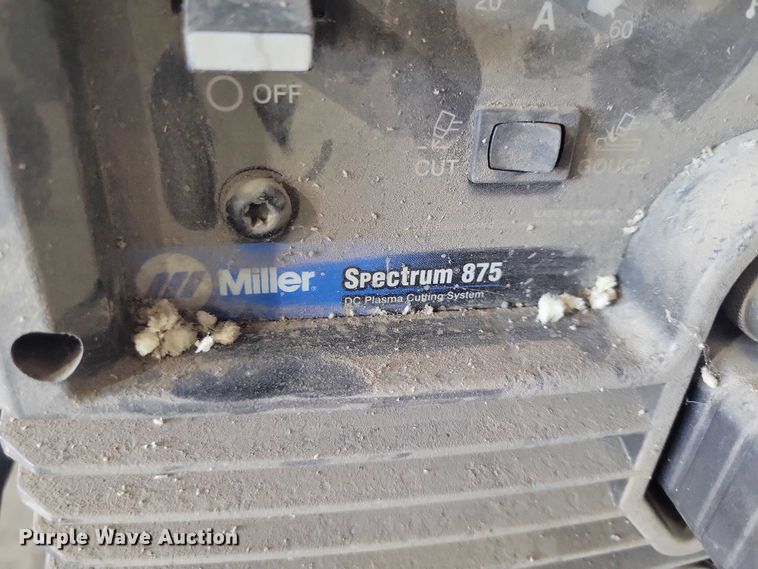 image for item DX6523 Miller Spectrum 875 plasma cutter
