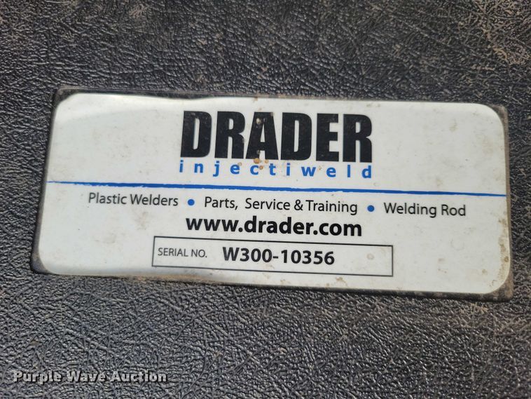 image for item DX6527 Drader Injectiweld W3000 plastic welder gun