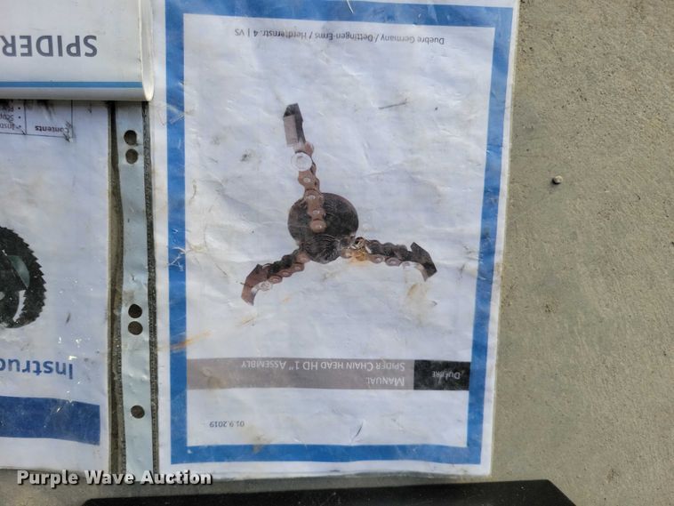 image for item DX6529 Duebre Spider-Jet sewer cleaning system