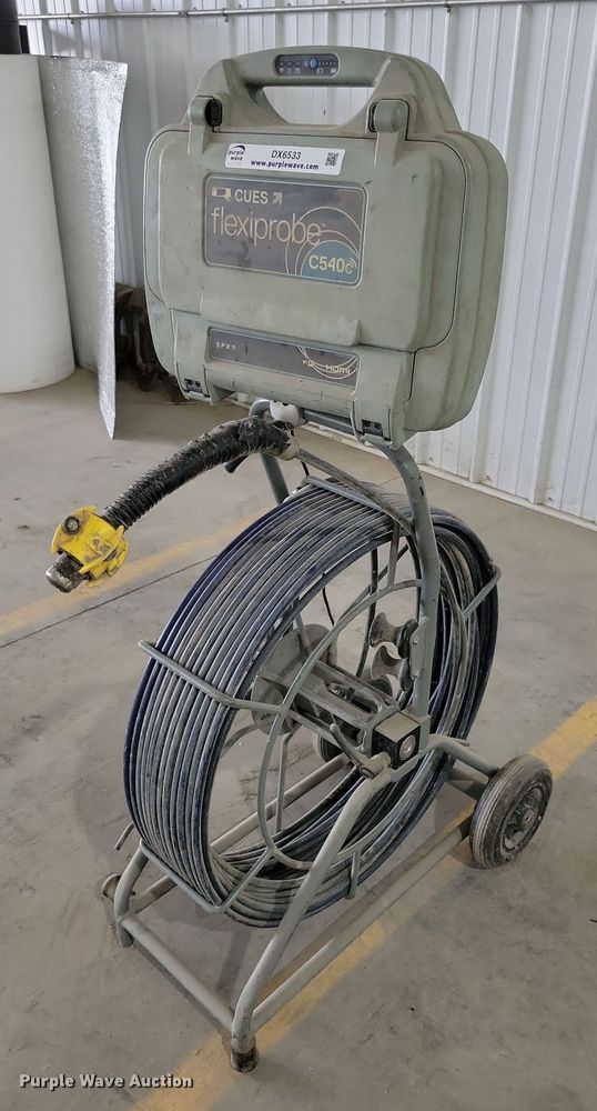 image for item DX6533 Cues Flexiprobe C540c sewer inspection camera cable