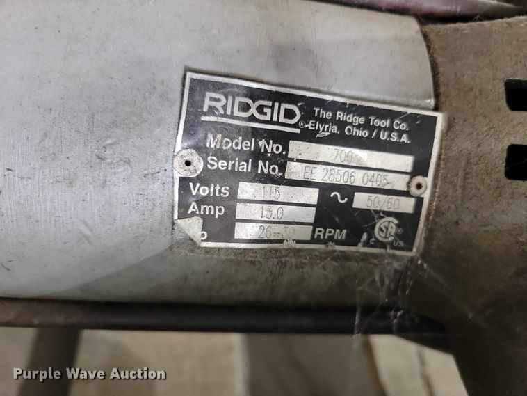 image for item DX6535 Ridgid 700 manhole winch