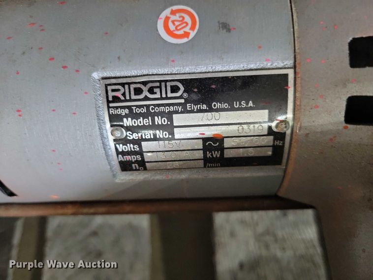 image for item DX6536 Ridgid 700 manhole winch