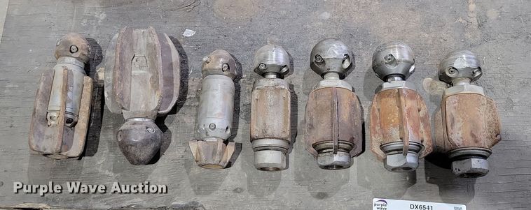 image for item DX6541 (7) sewer jetter pipe nozzles