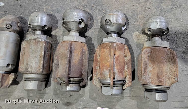 image for item DX6541 (7) sewer jetter pipe nozzles
