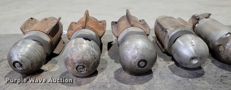 image for item DX6541 (7) sewer jetter pipe nozzles