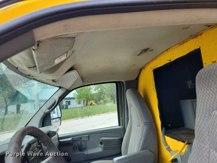 image for item DX6548 2007 GMC Savana IBAK sewer inspection and cutter truck