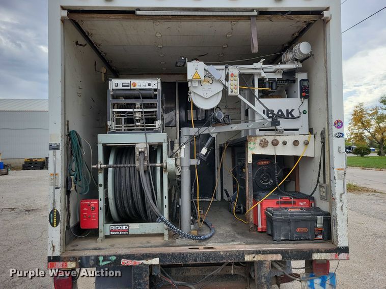 image for item DX6549 2008 Chevrolet G3500 IBAK sewer inspection and cutter truck