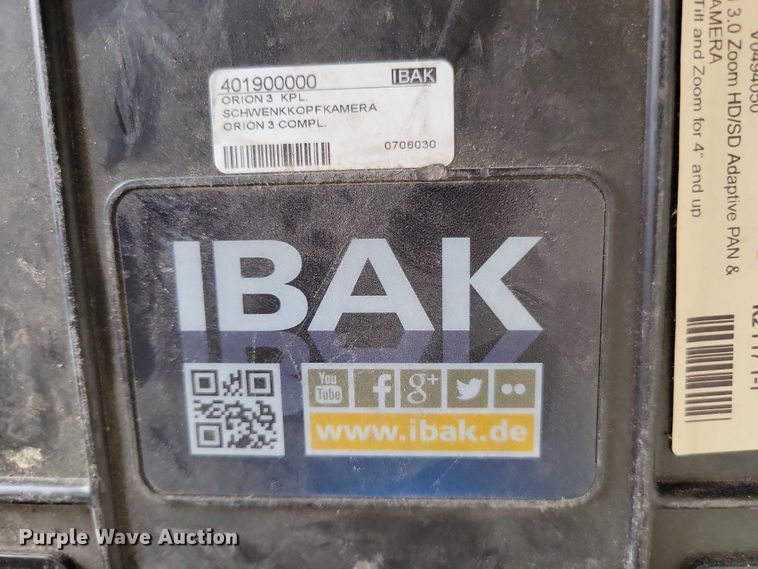 image for item DX6549 2008 Chevrolet G3500 IBAK sewer inspection and cutter truck