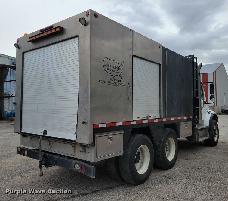 image for item DX6550 2009 Freightliner Business Class M2 800 HPR Truck Jet sewer jetter truck