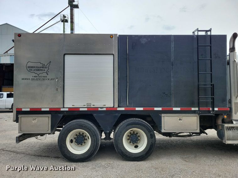 image for item DX6550 2009 Freightliner Business Class M2 800 HPR Truck Jet sewer jetter truck