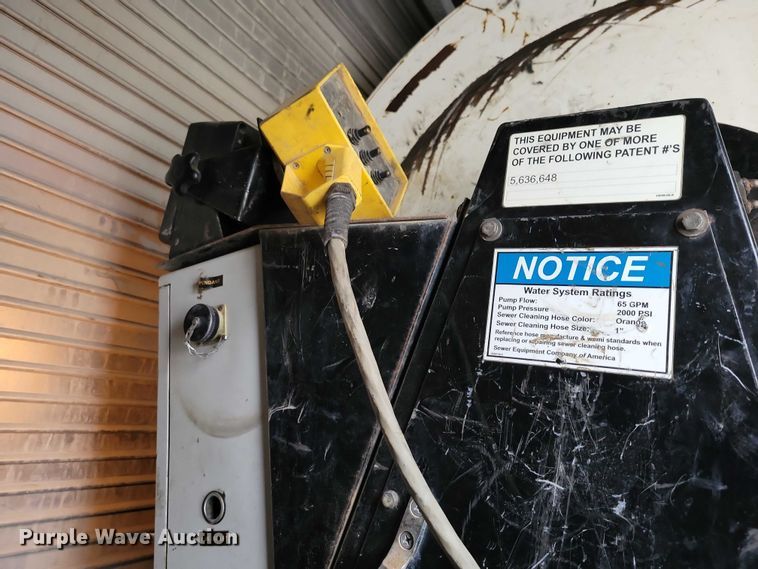 image for item DX6550 2009 Freightliner Business Class M2 800 HPR Truck Jet sewer jetter truck