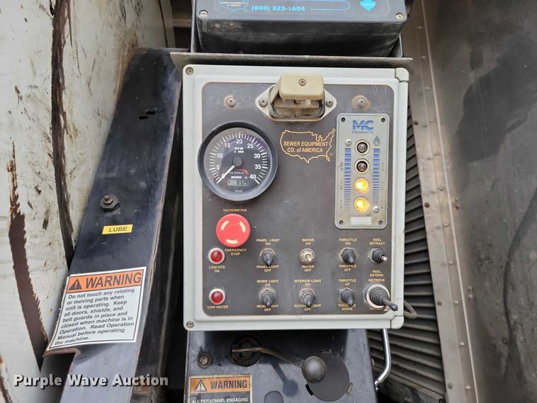 image for item DX6550 2009 Freightliner Business Class M2 800 HPR Truck Jet sewer jetter truck