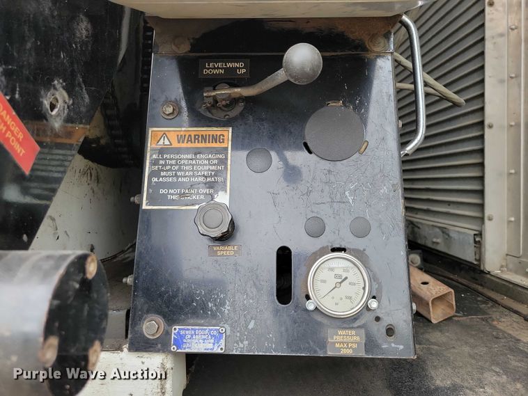 image for item DX6550 2009 Freightliner Business Class M2 800 HPR Truck Jet sewer jetter truck