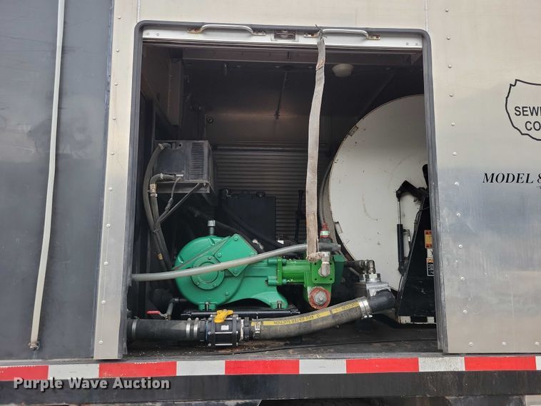 image for item DX6550 2009 Freightliner Business Class M2 800 HPR Truck Jet sewer jetter truck