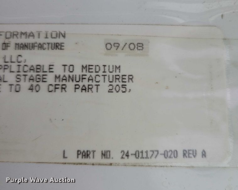 image for item DX6550 2009 Freightliner Business Class M2 800 HPR Truck Jet sewer jetter truck