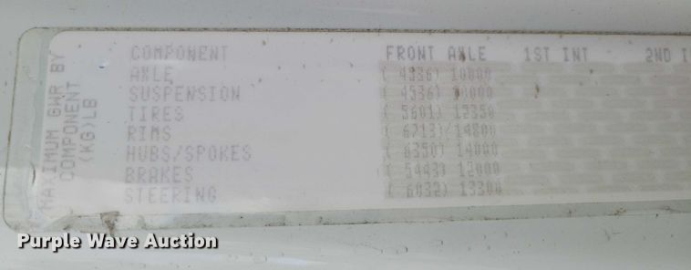 image for item DX6551 2013 Freightliner Business Class M2 refrigerated truck