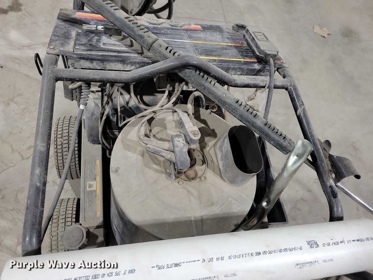 image for item DX6559 Mi-T-M 1502 hot pressure washer