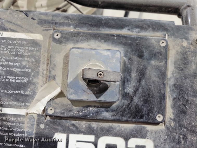 image for item DX6559 Mi-T-M 1502 hot pressure washer