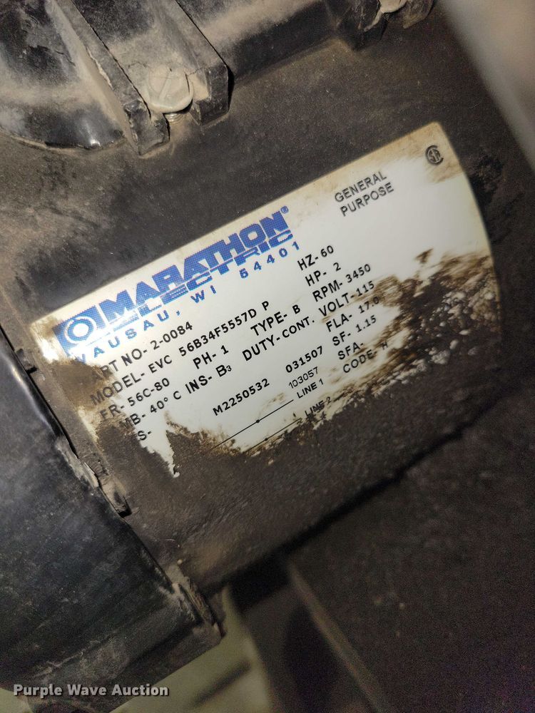 image for item DX6559 Mi-T-M 1502 hot pressure washer