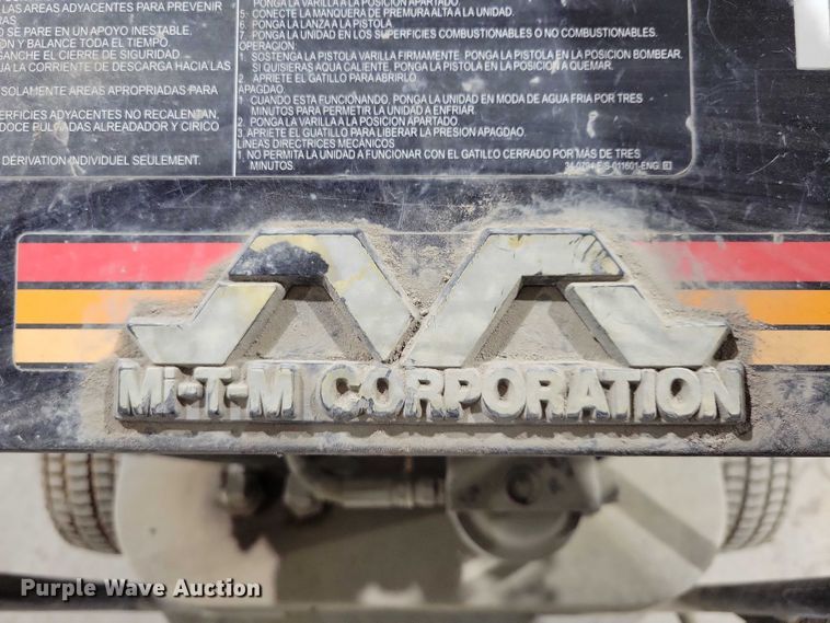 image for item DX6559 Mi-T-M 1502 hot pressure washer