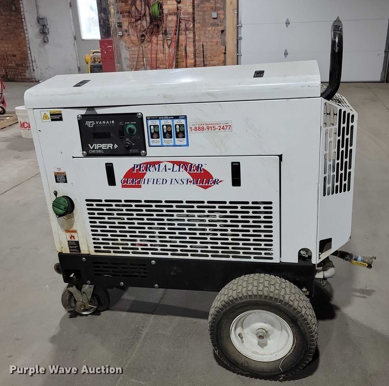 image for item DX6560 Perma-Liner Industries Vanair Viper D60 air compressor