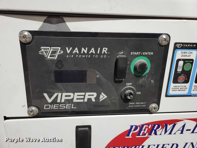 image for item DX6560 Perma-Liner Industries Vanair Viper D60 air compressor