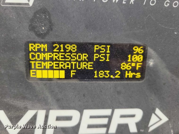 image for item DX6560 Perma-Liner Industries Vanair Viper D60 air compressor