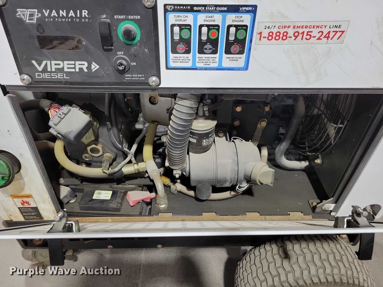 image for item DX6560 Perma-Liner Industries Vanair Viper D60 air compressor