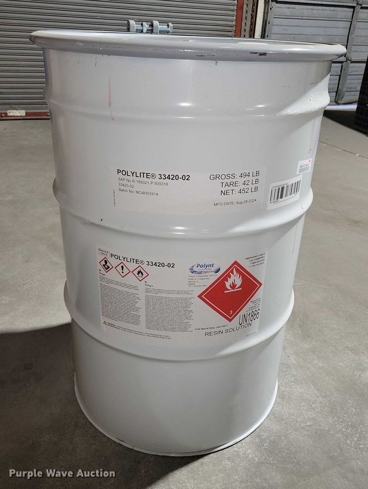 image for item DX6569 (16) 55 gallon drums