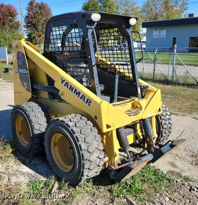 MINI CARGADOR SOBRE RUEDAS 2014 YANMAR S165R