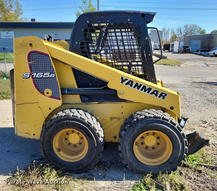 MINI CARGADOR SOBRE RUEDAS 2014 YANMAR S165R