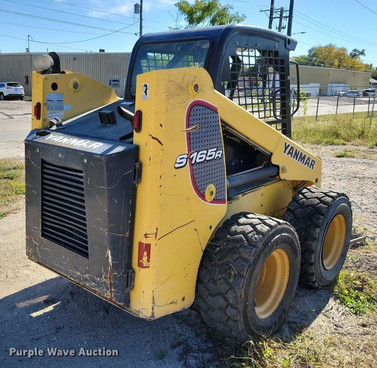 MINI CARGADOR SOBRE RUEDAS 2014 YANMAR S165R
