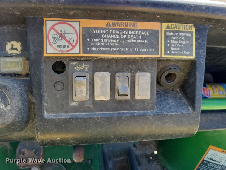 image for item DX6575 John Deere Gator HPX utility vehicle
