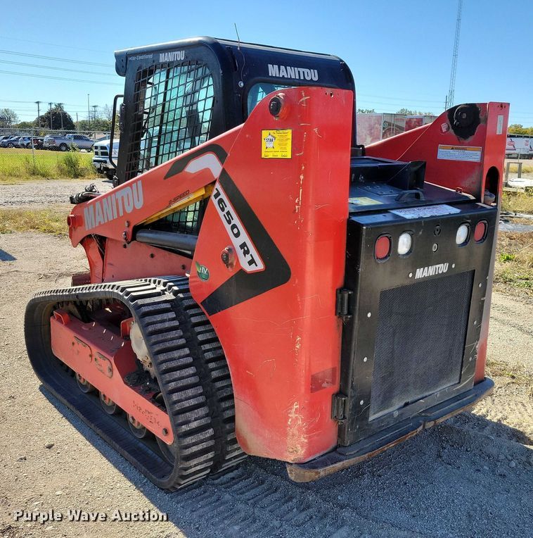 image for item DX6576 2021 Manitou 1650RT tracked skid steer loader
