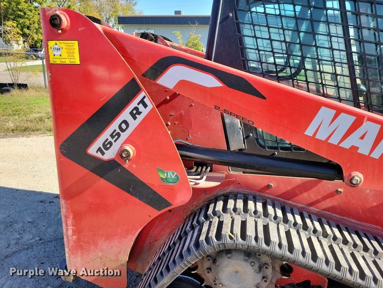 image for item DX6576 2021 Manitou 1650RT tracked skid steer loader