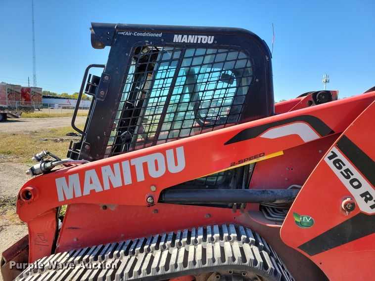image for item DX6576 2021 Manitou 1650RT tracked skid steer loader