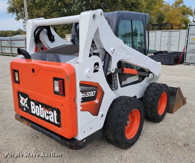 image for item DX6583 2022 Bobcat S590 skid steer loader