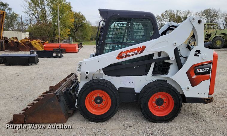 image for item DX6583 2022 Bobcat S590 skid steer loader