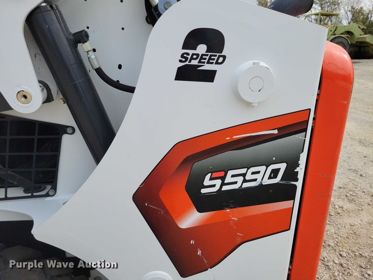 image for item DX6583 2022 Bobcat S590 skid steer loader