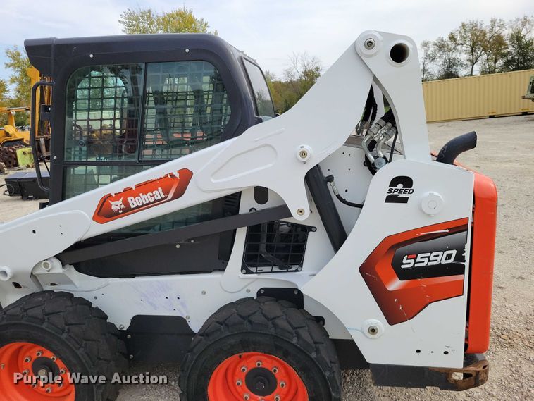 image for item DX6583 2022 Bobcat S590 skid steer loader