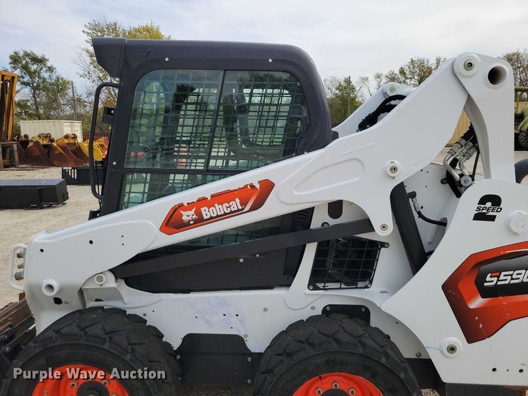image for item DX6583 2022 Bobcat S590 skid steer loader