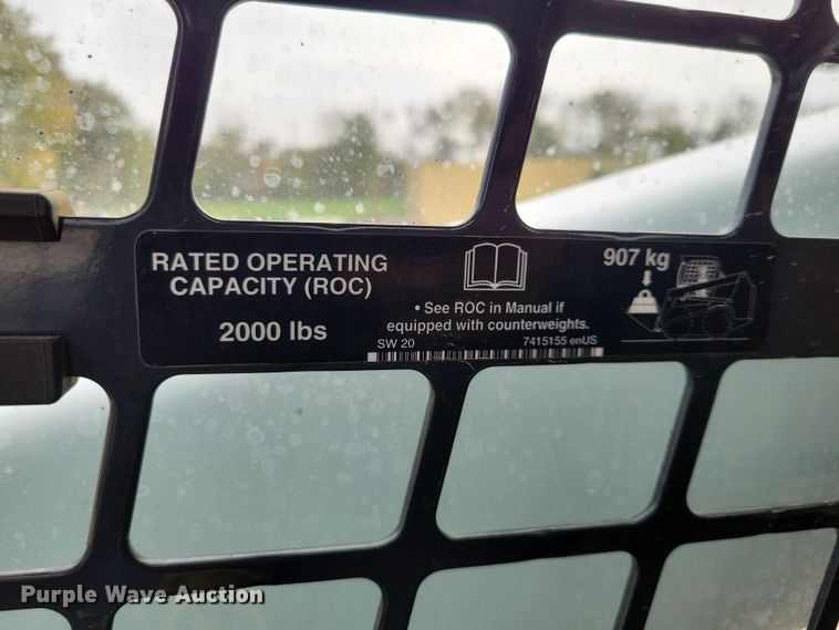 image for item DX6583 2022 Bobcat S590 skid steer loader