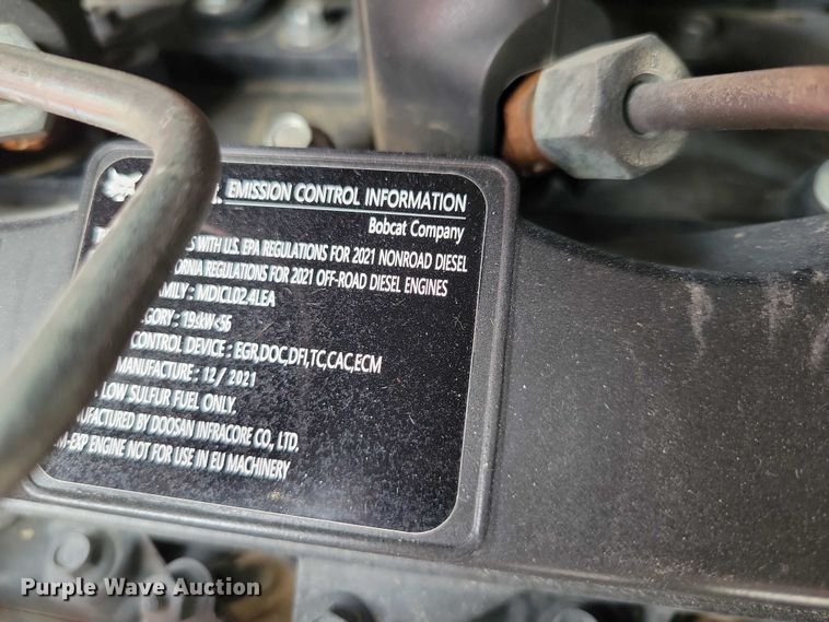 image for item DX6583 2022 Bobcat S590 skid steer loader