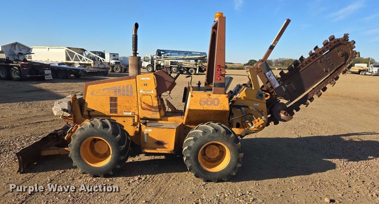 image for item DY1430 1994 Case 660 trencher